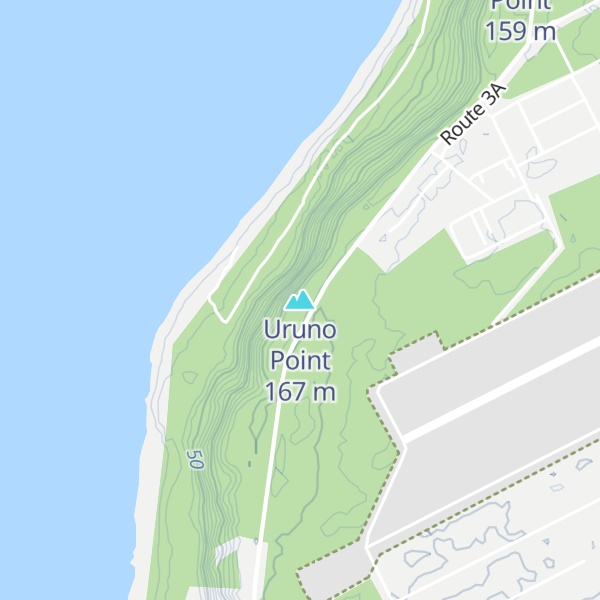 Map of Uruno Point