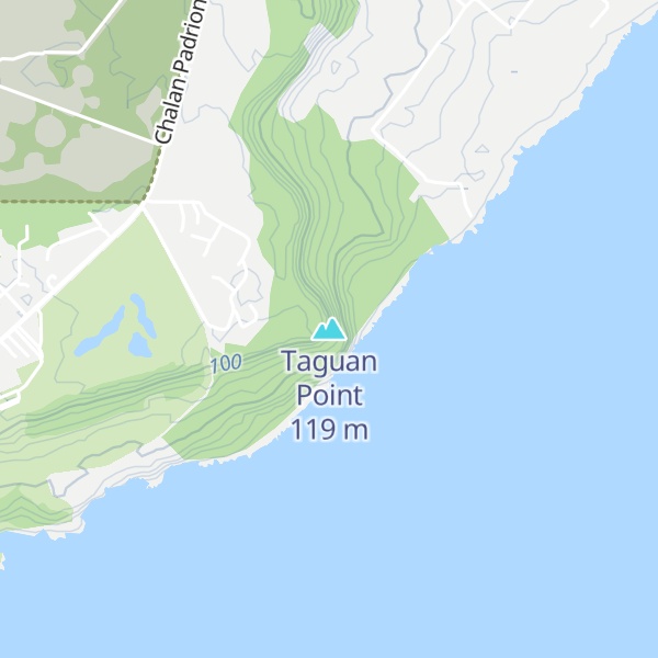 Map of Taguan Point