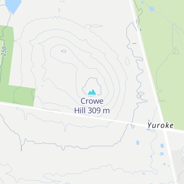 Map of Crowe Hill