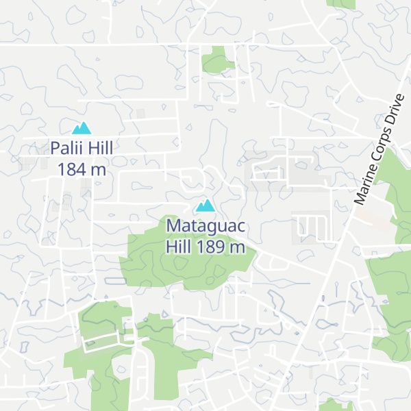 Map of Mataguac Hill
