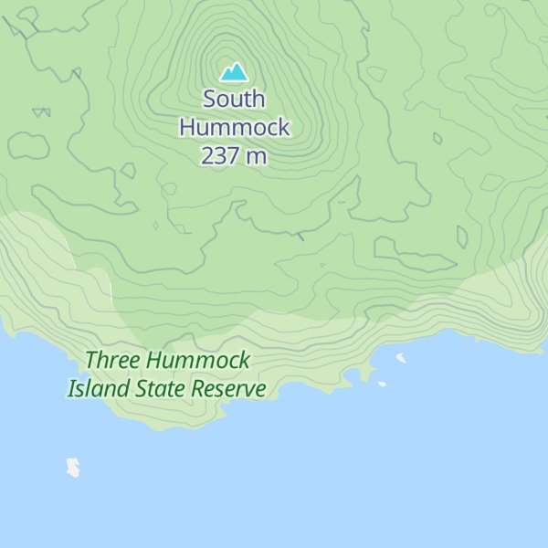 Map of South Bluff
