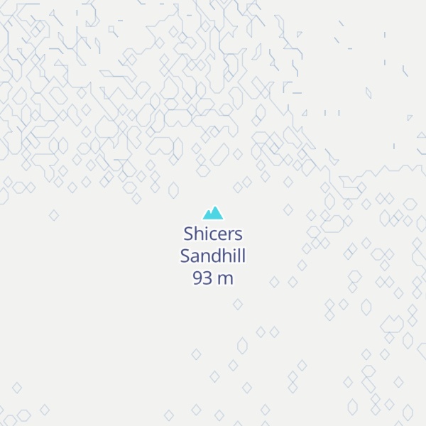 Map of Shicers Sandhill