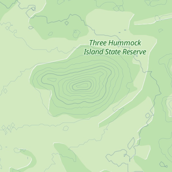Map of North Hummock