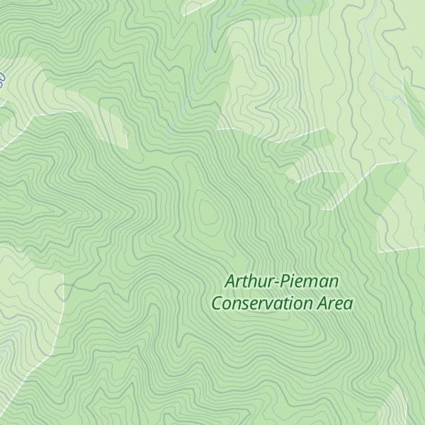 Map of Mount Mabel