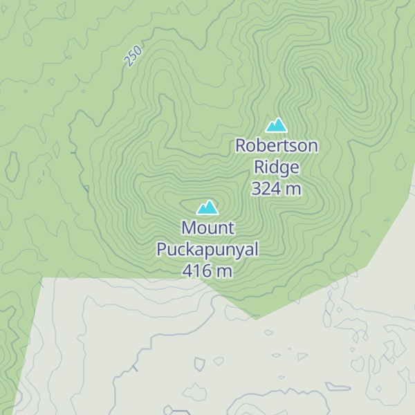 Map of Mount Puckapunyal