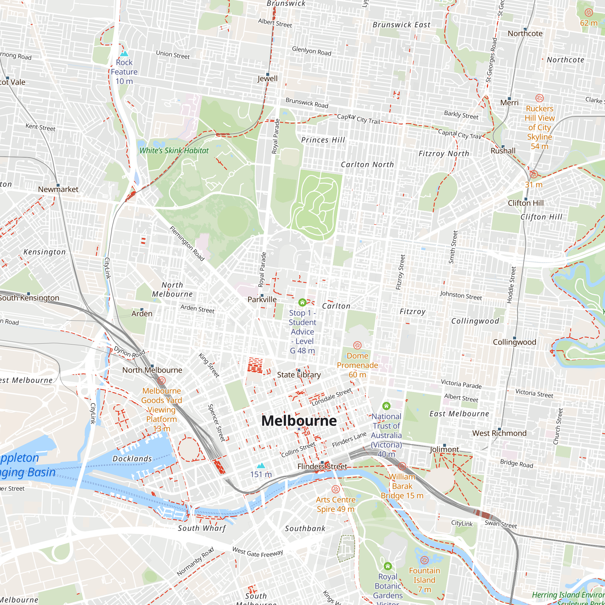 Stop 1 - Student Advice - Level G map