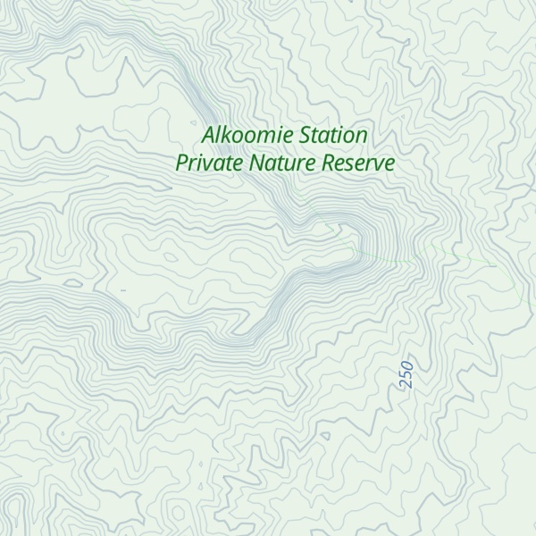 Map of Mt McCormack