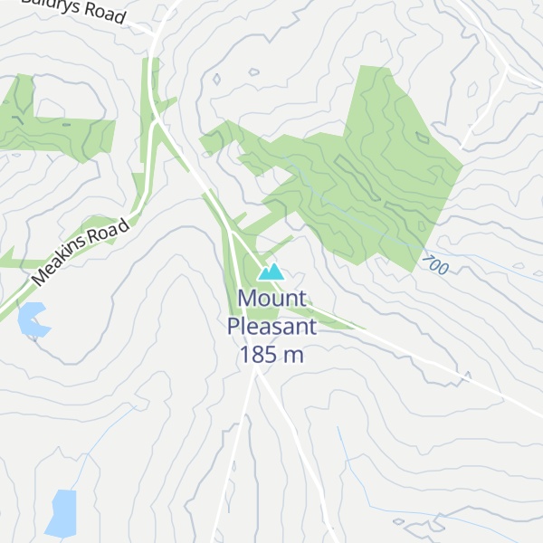 Map of Mount Pleasant