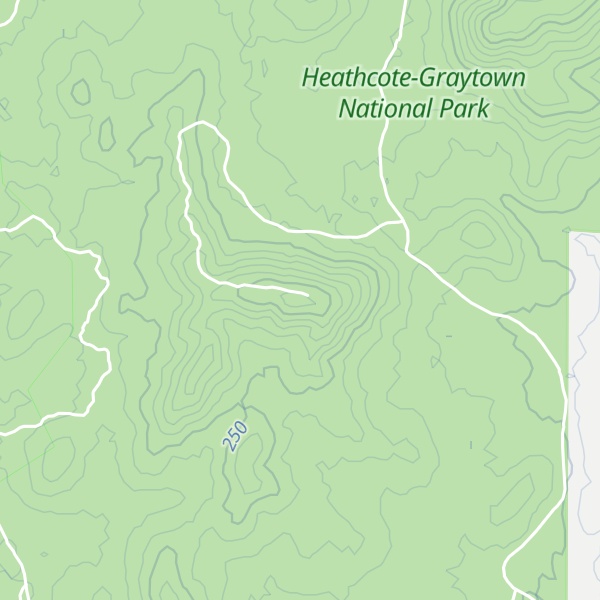 Map of Melville Lookout