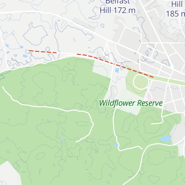Map of Diamond Hill