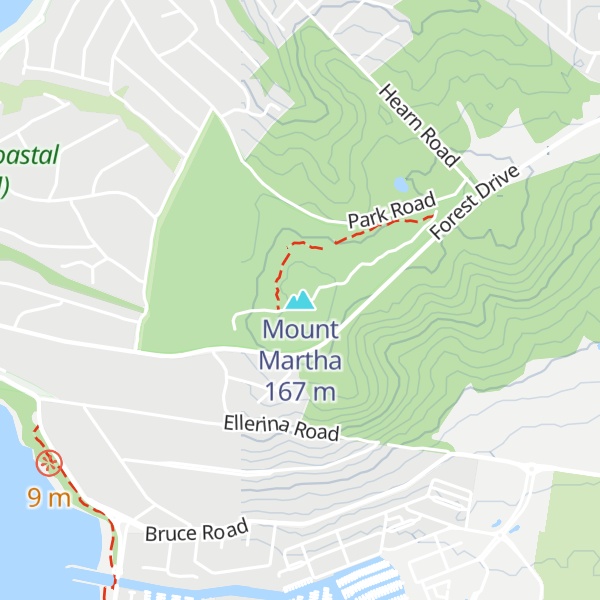 Map of Mount Martha