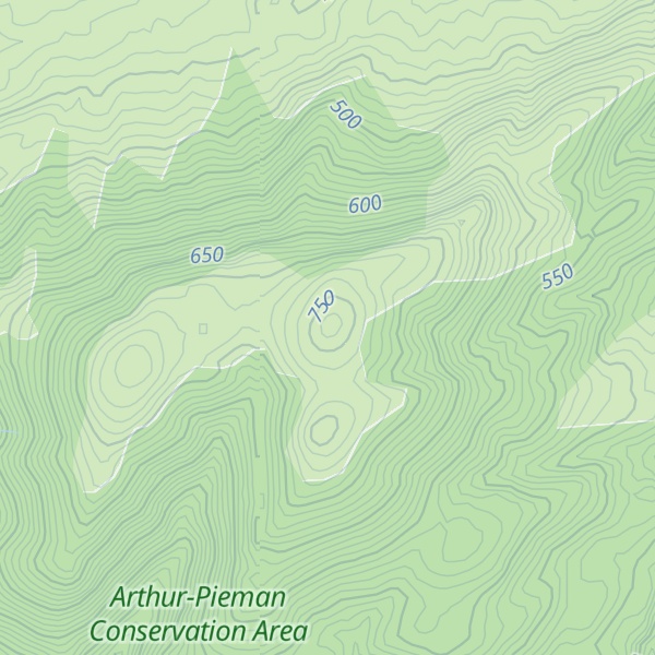 Map of Mount Edith