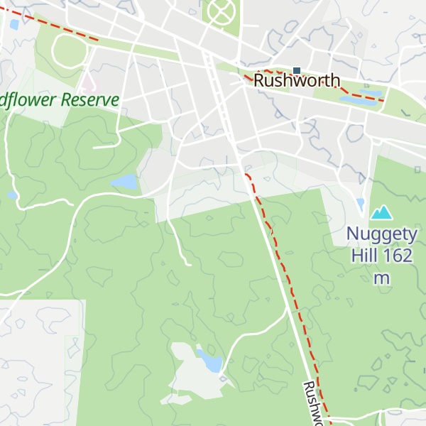 Map of Devon Hill