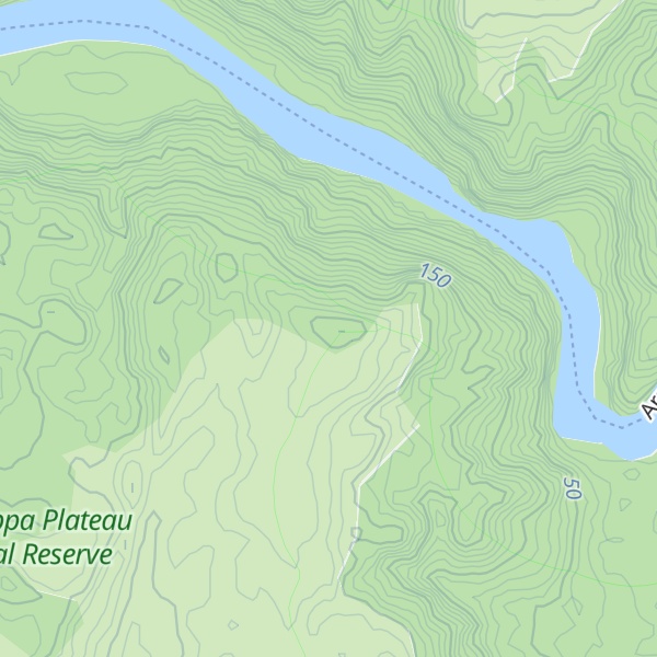 Map of Tikkawoppa Plateau