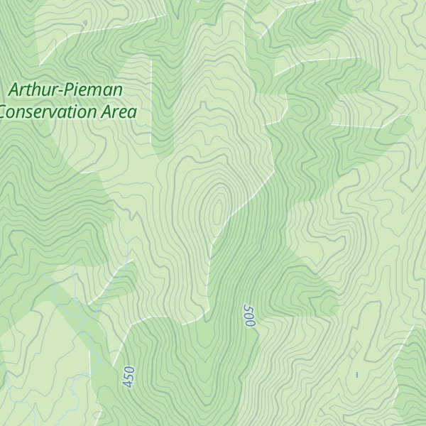 Map of Mount Vero