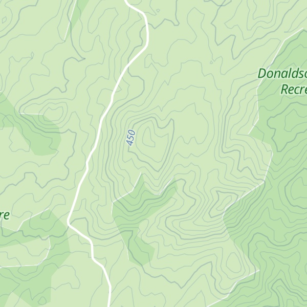 Map of Mount Bolton