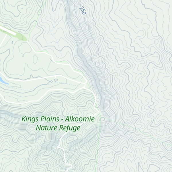 Map of Mount Dickson