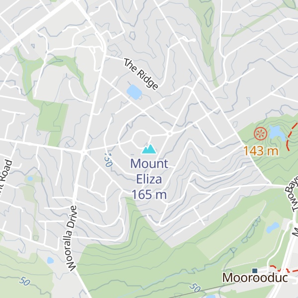 Map of Mount Eliza