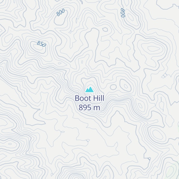 Map of Boot Hill