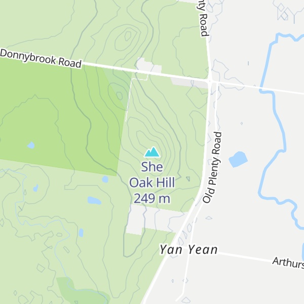 Map of She Oak Hill