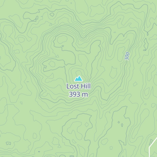 Map of Lost Hill