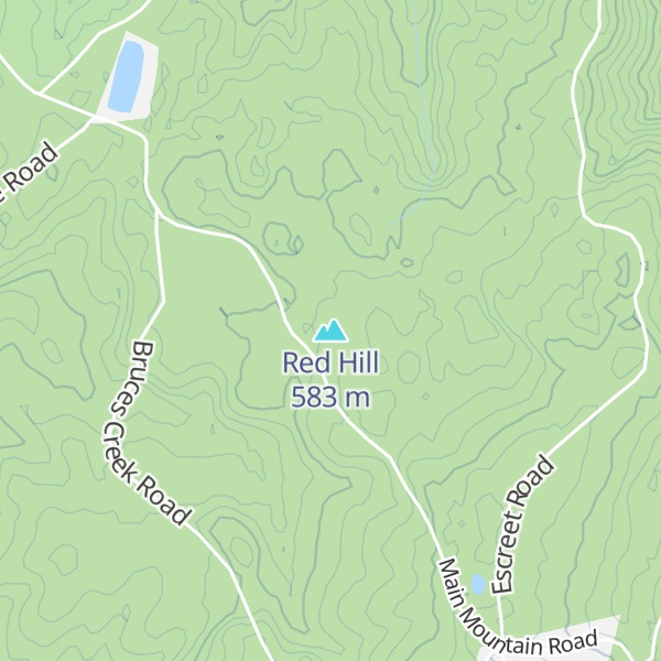 Map of Red Hill