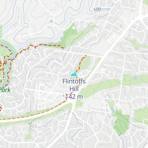 Map of Flintoffs Hill