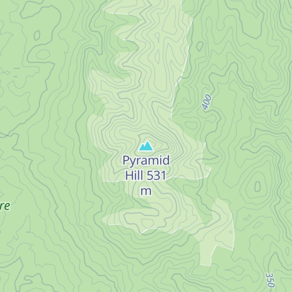 Map of Pyramid Hill