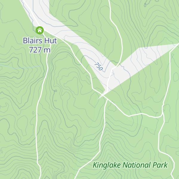 Map of Mount Disappointment