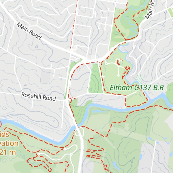 Map of Hohnes Hill