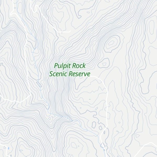 Map of Pulpit Rock
