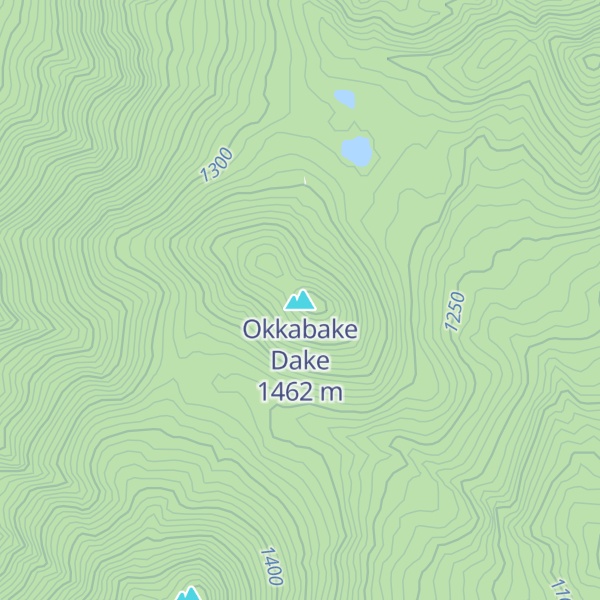 Map of Okkabake Dake