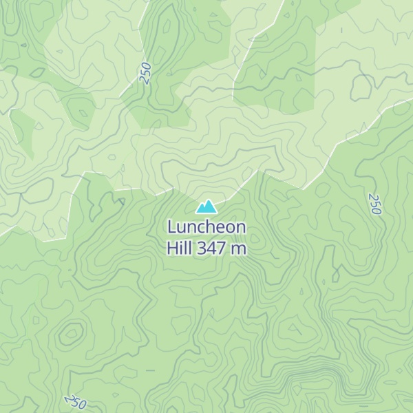 Map of Luncheon Hill