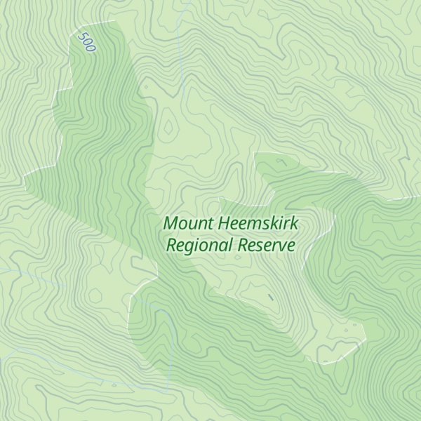 Map of Mount Heemskirk