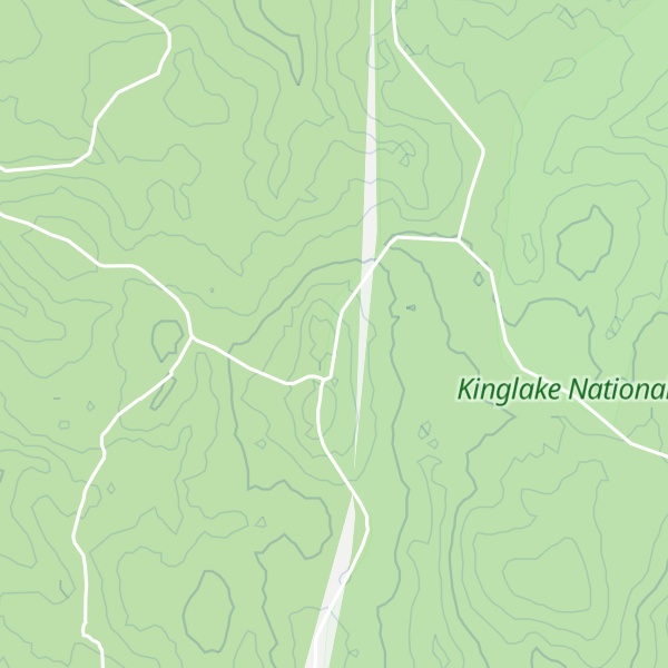 Map of Flatrock Lookout