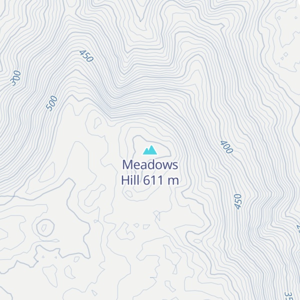 Map of Meadows Hill