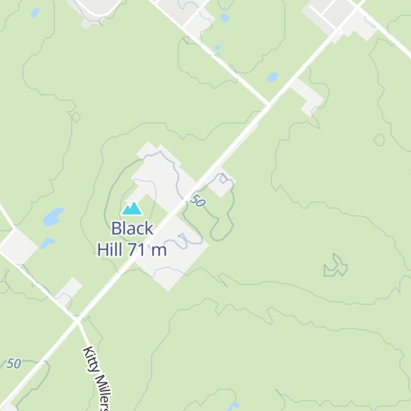 Map of Mchaffies Hill