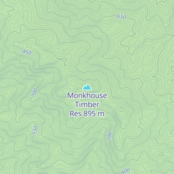 Map of Monkhouse Timber Res