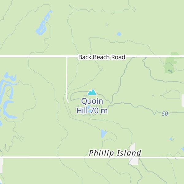 Map of Quoin Hill