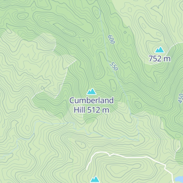 Map of Cumberland Hill