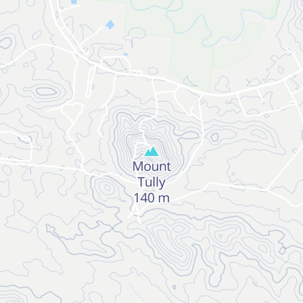 Map of Mount Tully