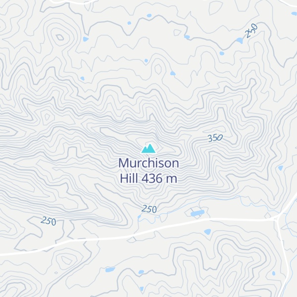 Map of Murchison Hill