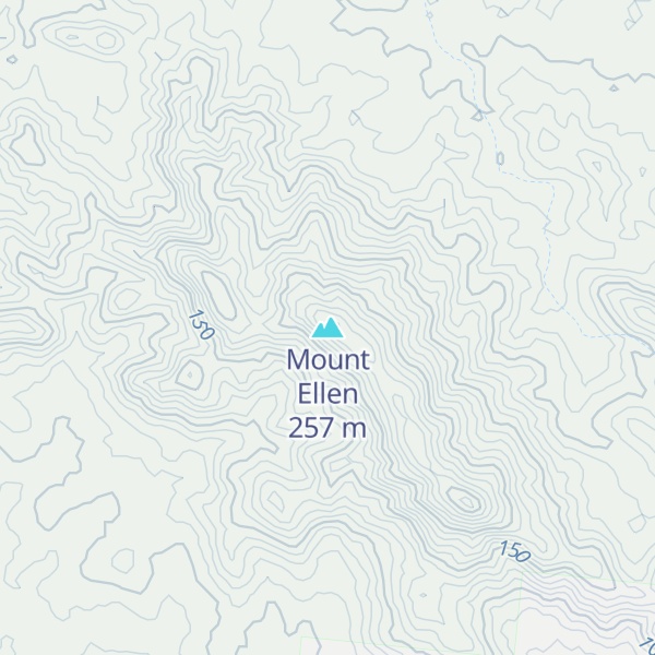 Map of Mount Ellen