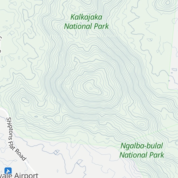 Map of Black Mountain