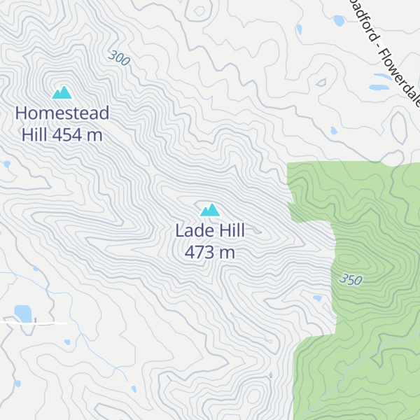 Map of Lade Hill