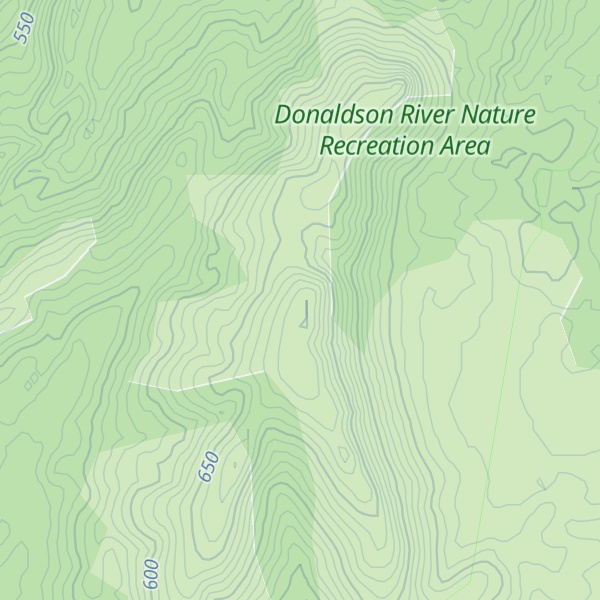 Map of Mount Bertha