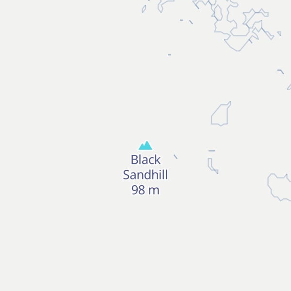 Map of Black Sandhill