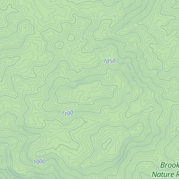 Map of Mt Fraser