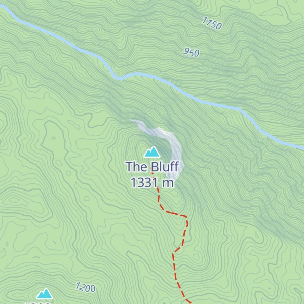 Map of The Bluff