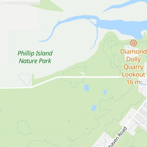 Map of Conservation Hill